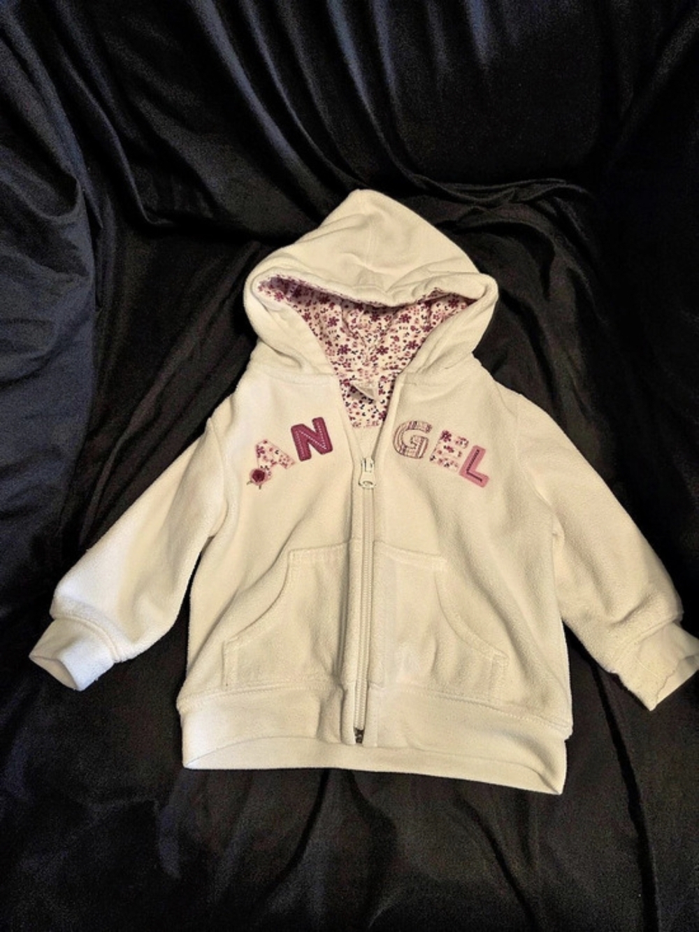 Carter's Baby Floral Hooded Jacket Size 9M